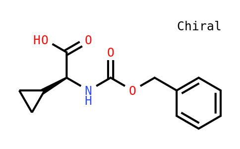 (2S)-2-Cyclopropyl-2-(phenylmethoxycarbonylamino)acetic acid