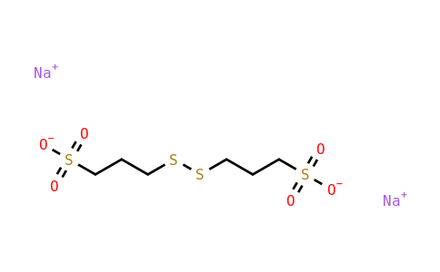 Disodium 3-(3-sulfonatopropyldisulfanyl)propane-1-sulfonate