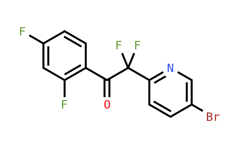 2-(5-bromopyridin-2-yl)-1-(2,4-difluorophenyl)-2,2-difluoroethanone