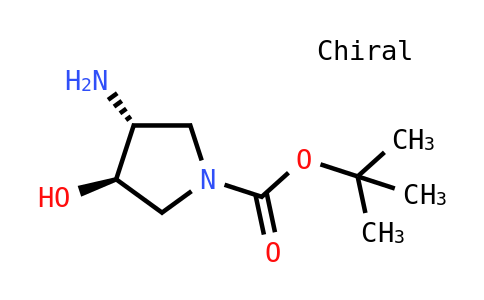 (3R,4R)-Tert-butyl 3-amino-4-hydroxypyrrolidine-1-carboxylate
