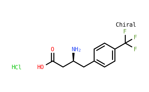 (S)-3-Amino-4-(4-(trifluoromethyl)phenyl)butanoic acid hydrochloride
