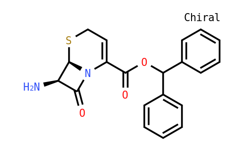 benzhydryl (6R,7R)-7-amino-8-oxo-5-thia-1-azabicyclo[4.2.0]oct-2-ene-2-carboxylate