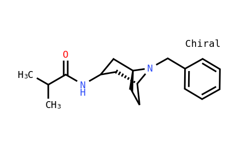 N-[(1S,5R)-8-benzyl-8-azabicyclo[3.2.1]octan-3-yl]-2-methylpropanamide