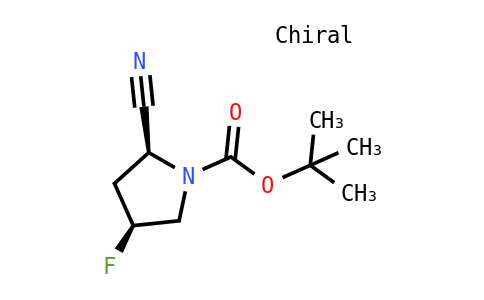Tert-butyl (2S,4S)-2-cyano-4-fluoropyrrolidine-1-carboxylate