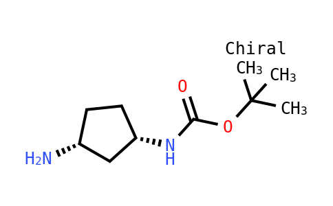Tert-butyl N-[(1S,3R)-3-aminocyclopentyl]carbamate