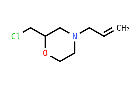 Morpholine,2-(chloromethyl)-4-(2-propen-1-yl)-