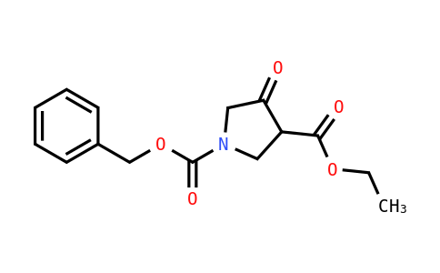 1-O-benzyl 3-O-ethyl 4-oxopyrrolidine-1,3-dicarboxylate
