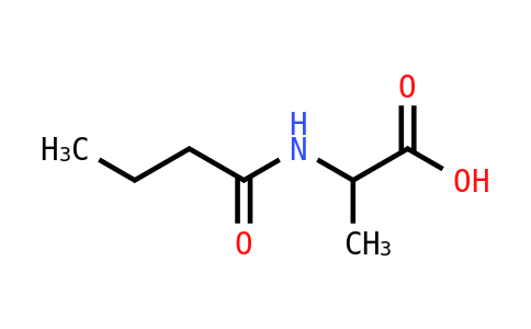 2-(butanoylamino)propanoic acid 