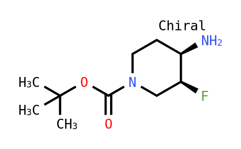 Tert-butyl (3S,4R)-4-amino-3-fluoropiperidine-1-carboxylate