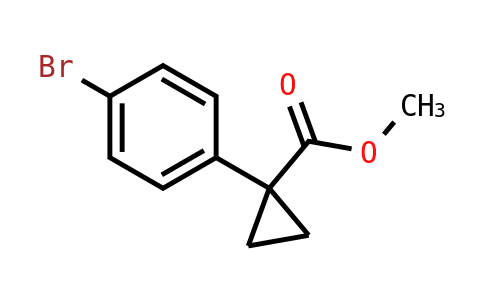 Methyl 1-(4-bromophenyl)cyclopropanecarboxylate