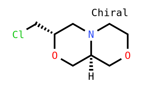 (3S,9aS)-3-(Chloromethyl)hexahydro-1H-[1,4]oxazino[3,4-c][1,4]oxazine