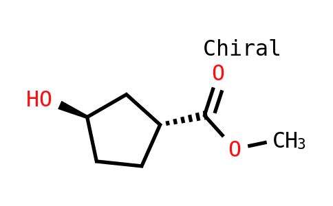 Methyl (1R,3R)-3-hydroxycyclopentane-1-carboxylate