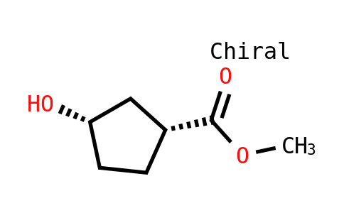 Methyl (1R,3S)-3-hydroxycyclopentane-1-carboxylate