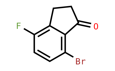7-bromo-4-fluoro-2,3-dihydroinden-1-one