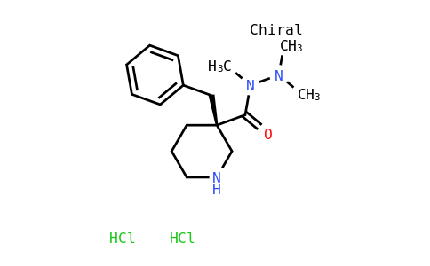 (3R)-3-Benzyl-N,n',N'-trimethylpiperidine-3-carbohydrazide dihydrochloride