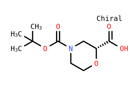 (R)-4-(tert-Butoxycarbonyl)morpholine-2-carboxylic acid