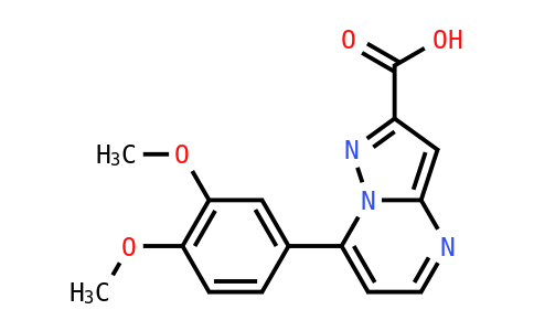 7-(3,4-Dimethoxyphenyl)pyrazolo[1,5-A]pyrimidine-2-carboxylic acid