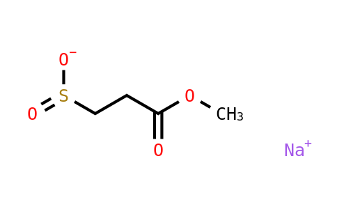sodium;3-methoxy-3-oxopropane-1-sulfinate 