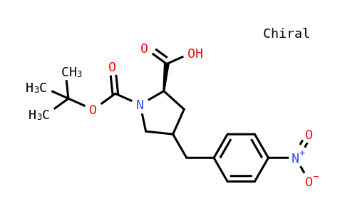 Boc-(R)-gamma-(4-nitro-benzyl)-L-proline