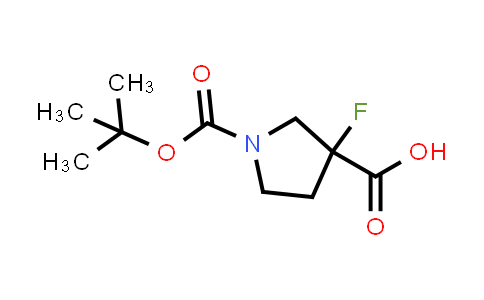 1-(tert-Butoxycarbonyl)-3-fluoropyrrolidine-3-carboxylic acid