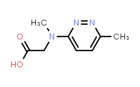 2-(Methyl(6-methylpyridazin-3-yl)amino)acetic acid