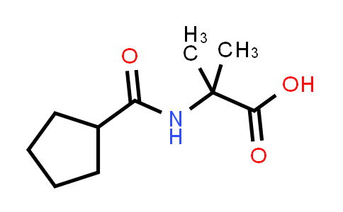 2-(Cyclopentanecarboxamido)-2-methylpropanoic acid