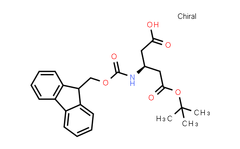 (S)-3-((((9H-Fluoren-9-yl)methoxy)carbonyl)amino)-5-(tert-butoxy)-5-oxopentanoic acid