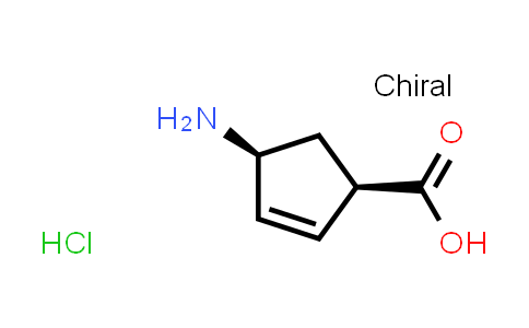 (1R,4S)-4-Aminocyclopent-2-enecarboxylic acid hydrochloride