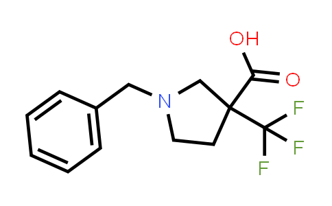 1-Benzyl-3-(trifluoromethyl)pyrrolidine-3-carboxylic acid