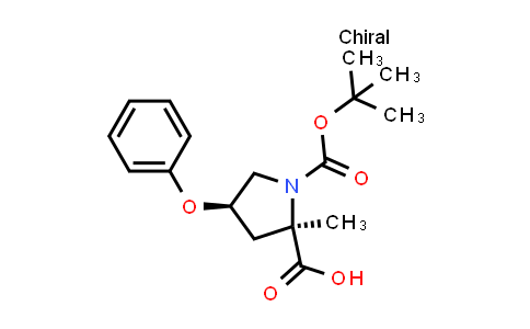 (2R,4R)-1-Boc-2-Methyl-4-phenoxypyrrolidine-2-carboxylic acid