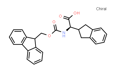 (R)-2-((((9H-Fluoren-9-yl)methoxy)carbonyl)amino)-2-(2,3-dihydro-1H-inden-2-yl)acetic acid