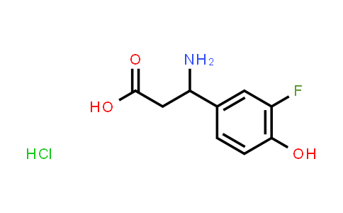3-Amino-3-(3-fluoro-4-hydroxyphenyl)propanoic acid hydrochloride