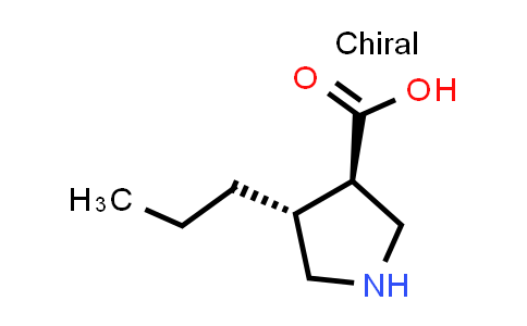 (3R,4R)-4-Propylpyrrolidine-3-carboxylic acid