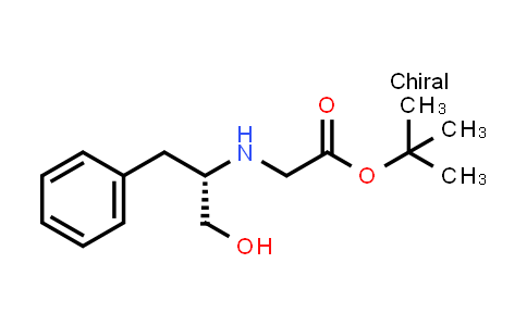 (S)-tert-Butyl 2-((1-hydroxy-3-phenylpropan-2-yl)amino)acetate