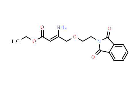 Ethyl 3-amino-4-(2-(1,3-dioxoisoindolin-2-yl)ethoxy)but-2-enoate