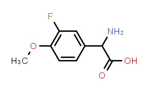 2-(3-Fluoro-4-methoxyphenyl)-DL-glycine