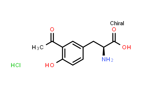 (S)-3-(3-Acetyl-4-hydroxyphenyl)-2-aminopropanoic acid hydrochloride