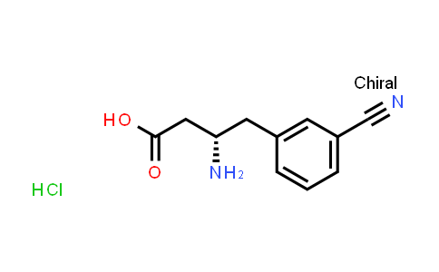 (S)-3-Amino-4-(3-cyanophenyl)butanoic acid hydrochloride