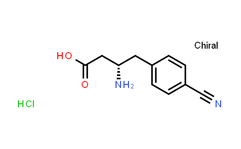 (S)-3-Amino-4-(4-cyanophenyl)butanoic acid hydrochloride