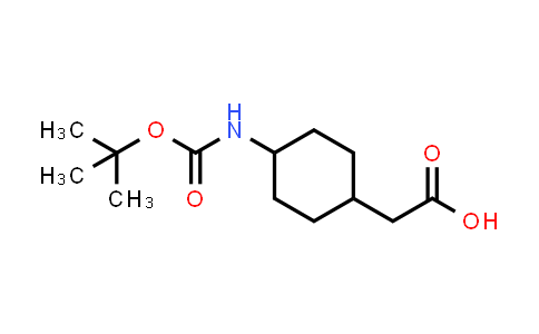 2-(4-((tert-Butoxycarbonyl)amino)cyclohexyl)acetic acid