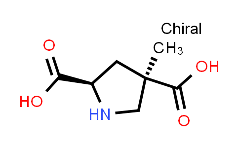 (2R,4R)-4-Methylpyrrolidine-2,4-dicarboxylic acid