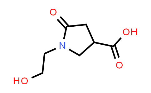 1-(2-Hydroxyethyl)-5-oxopyrrolidine-3-carboxylic acid