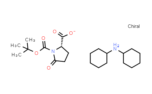 Dicyclohexylammonium (S)-1-(tert-butoxycarbonyl)-5-oxopyrrolidine-2-carboxylate