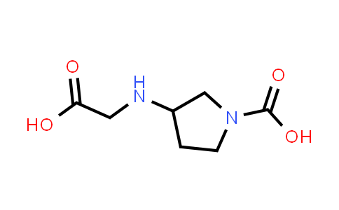 3-((Carboxymethyl)amino)pyrrolidine-1-carboxylic acid