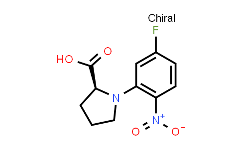 (S)-1-(5-Fluoro-2-nitrophenyl)pyrrolidine-2-carboxylic acid
