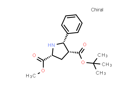 (2R,4R,5S)-4-tert-Butyl 2-methyl 5-phenylpyrrolidine-2,4-dicarboxylate