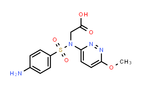 2-(4-Amino-N-(6-methoxypyridazin-3-yl)phenylsulfonamido)acetic acid