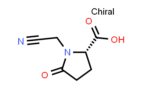 (S)-1-(Cyanomethyl)-5-oxopyrrolidine-2-carboxylic acid