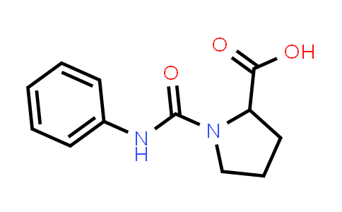 1-(Phenylcarbamoyl)pyrrolidine-2-carboxylic acid