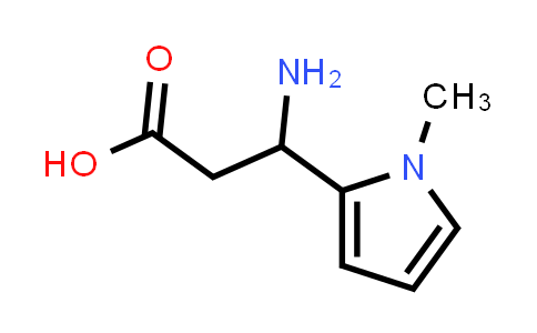 3-Amino-3-(1-methyl-1H-pyrrol-2-yl)propanoic acid